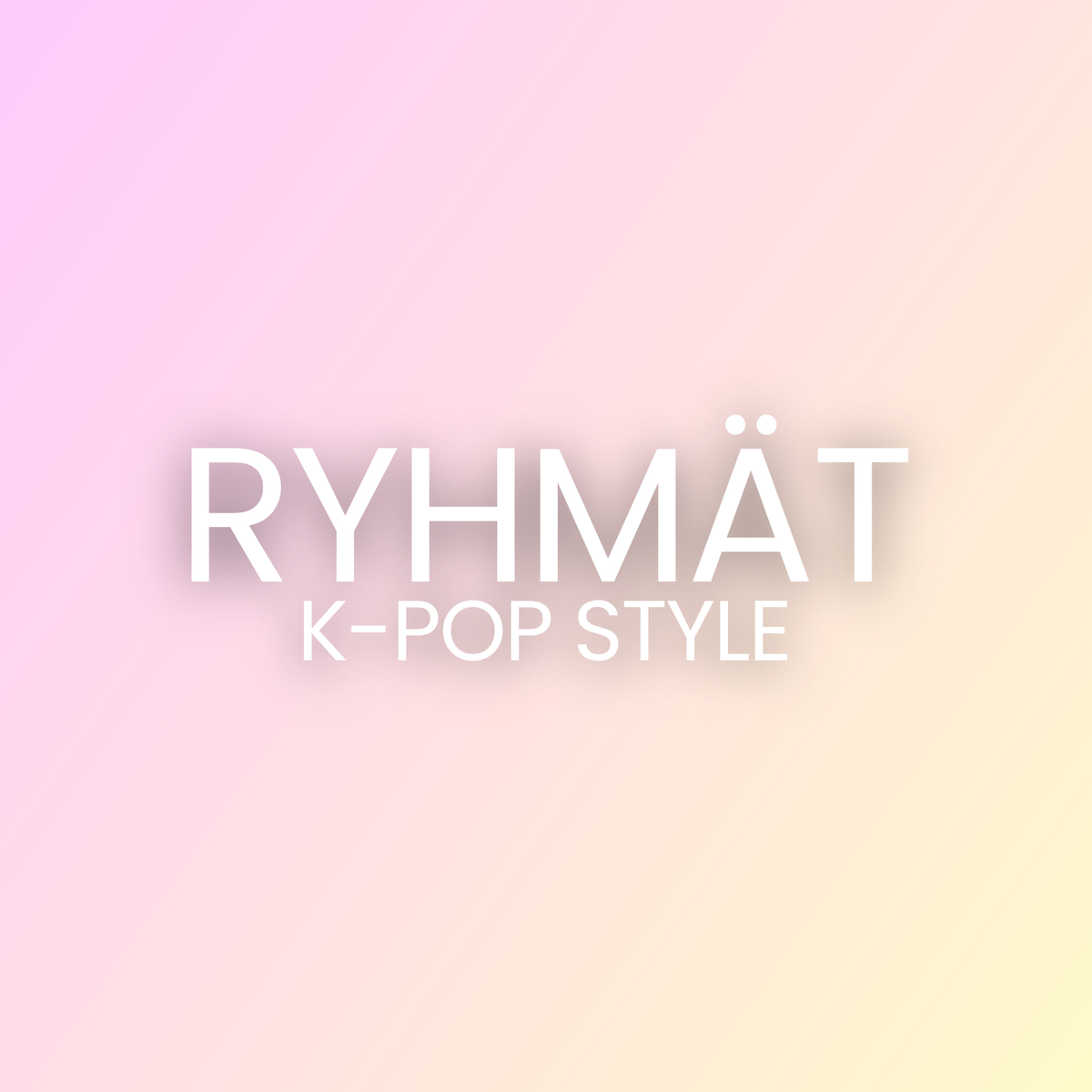 K-pop style | ryhmät